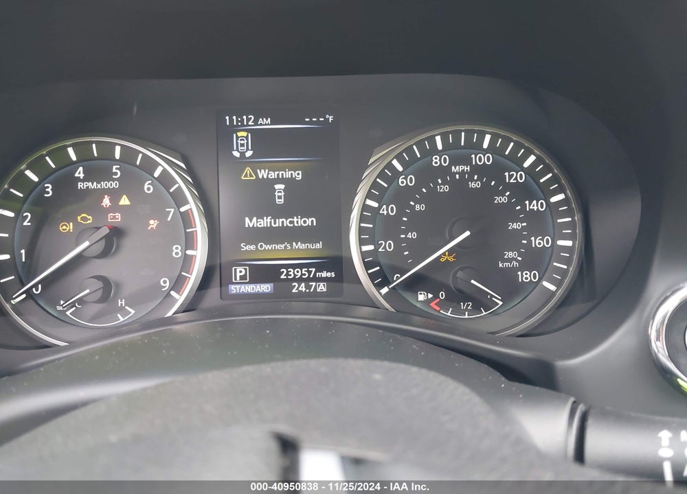 2021 INFINITI Q50 LUXE AWD VIN: JN1EV7BR0MM753606