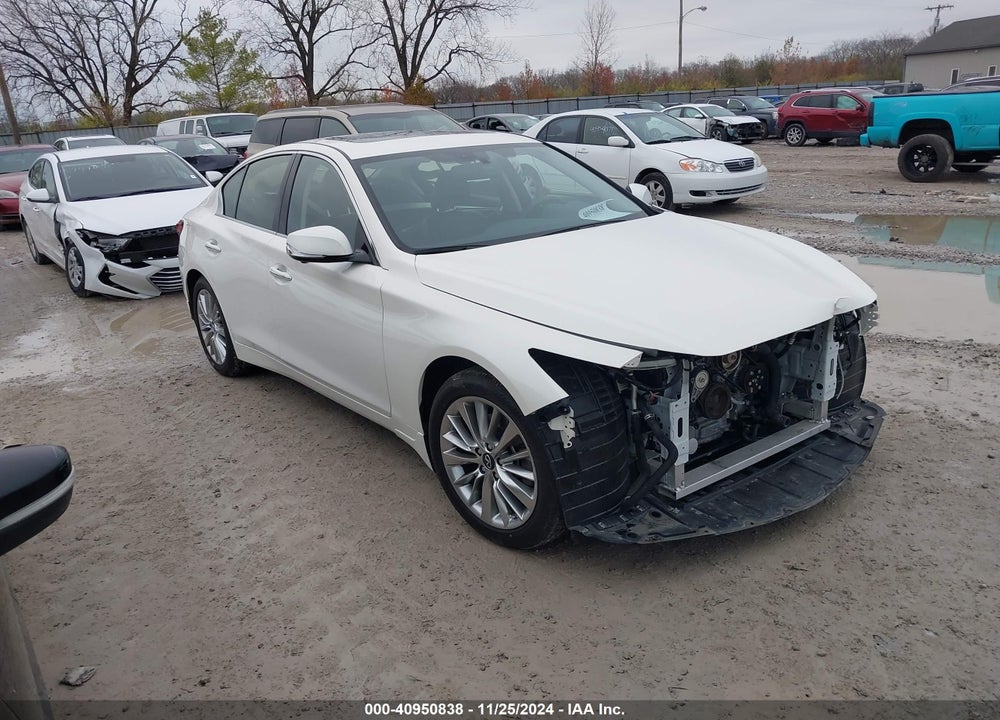 2021 INFINITI Q50 LUXE AWD VIN: JN1EV7BR0MM753606