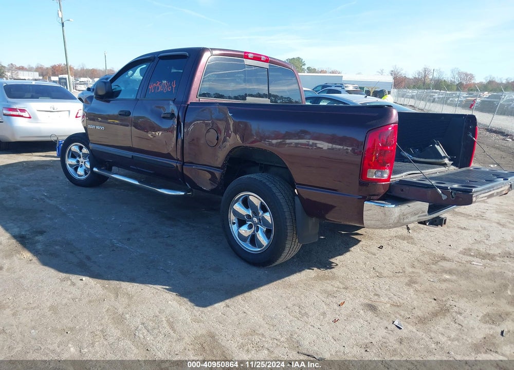 2005 DODGE RAM 1500 SLT/LARAMIE VIN: 1D7HU18D65S334670