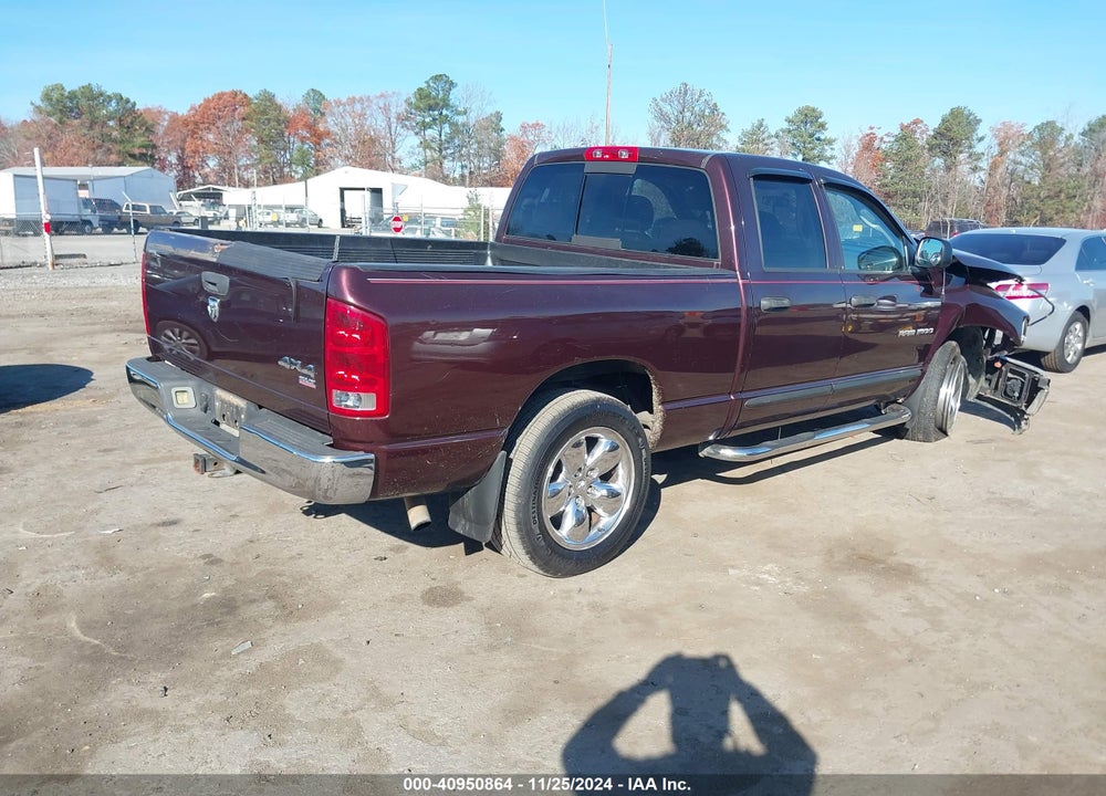 2005 DODGE RAM 1500 SLT/LARAMIE VIN: 1D7HU18D65S334670