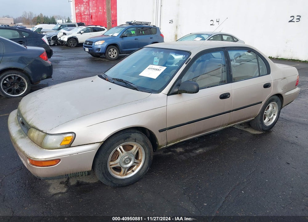 1995 TOYOTA COROLLA LE/DX VIN: JT2AE09B6S0080748