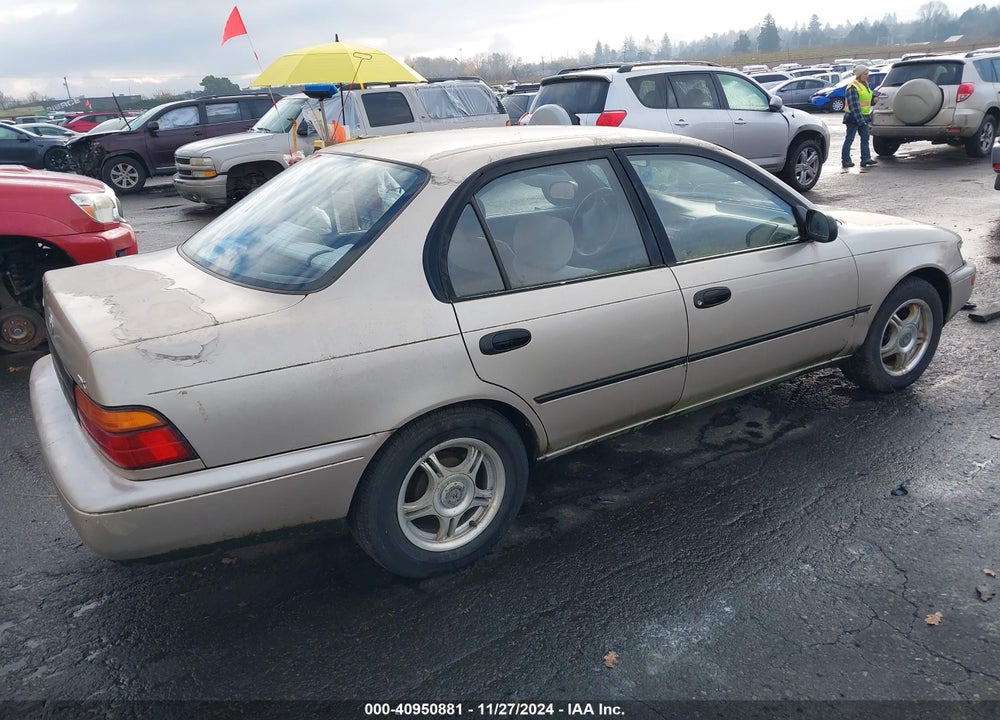 1995 TOYOTA COROLLA LE/DX VIN: JT2AE09B6S0080748