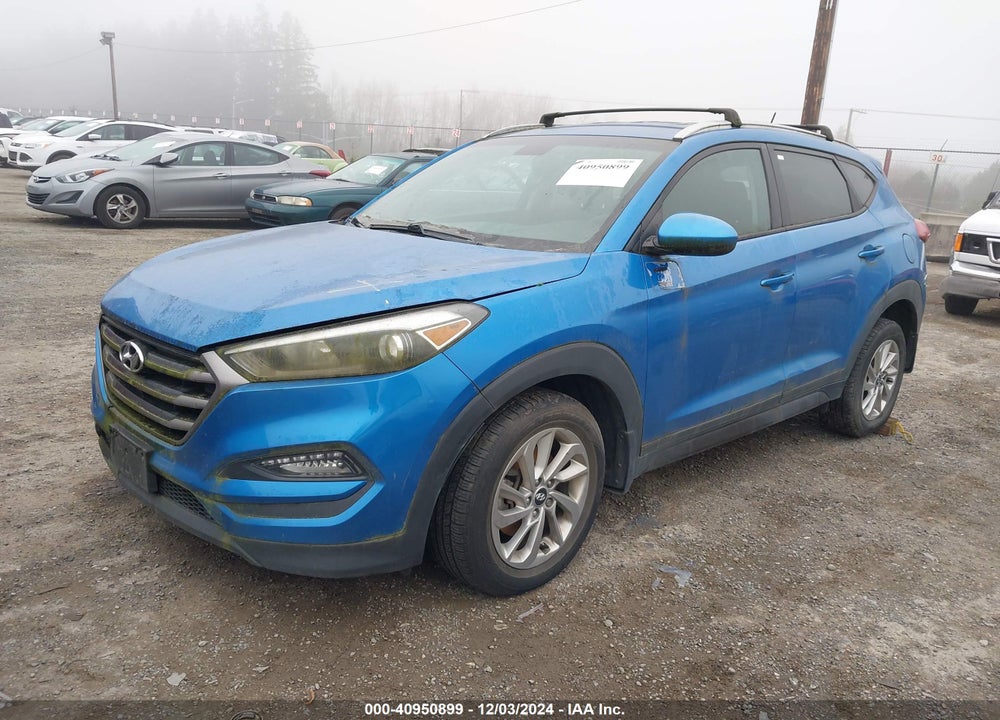 2016 HYUNDAI TUCSON SE VIN: KM8J3CA43GU119562