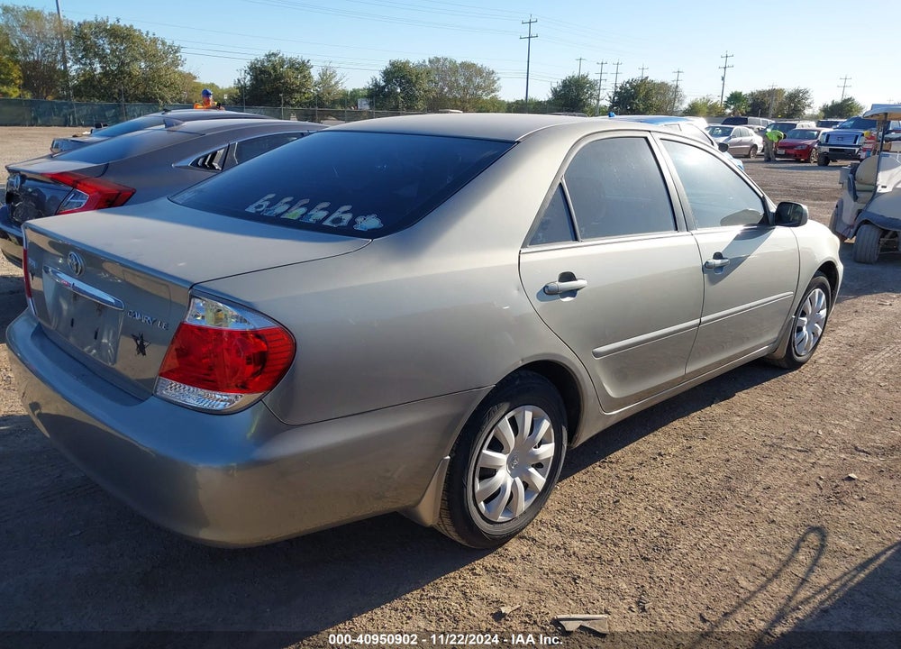 2006 TOYOTA CAMRY LE VIN: 4T1BE32K36U707391