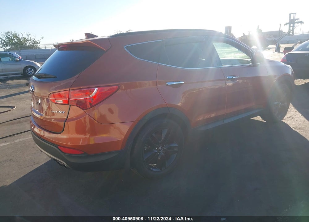2013 HYUNDAI SANTA FE SPORT 2.0T VIN: 5XYZU3LA9DG117979