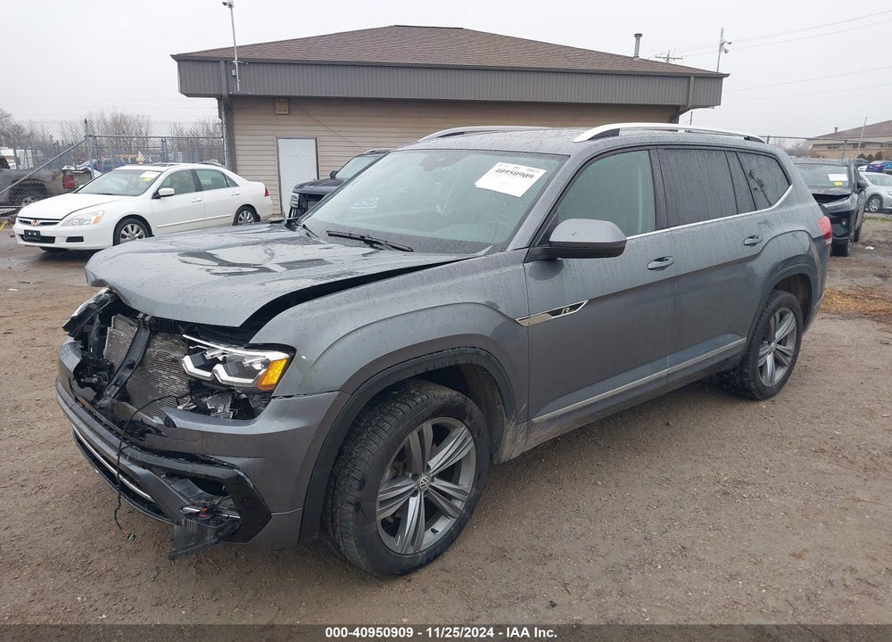 2019 VOLKSWAGEN ATLAS 3.6L V6 SE W/TECHNOLOGY R-LINE VIN: 1V2XR2CA8KC606070