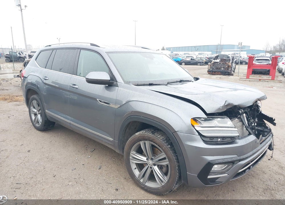 2019 VOLKSWAGEN ATLAS 3.6L V6 SE W/TECHNOLOGY R-LINE VIN: 1V2XR2CA8KC606070