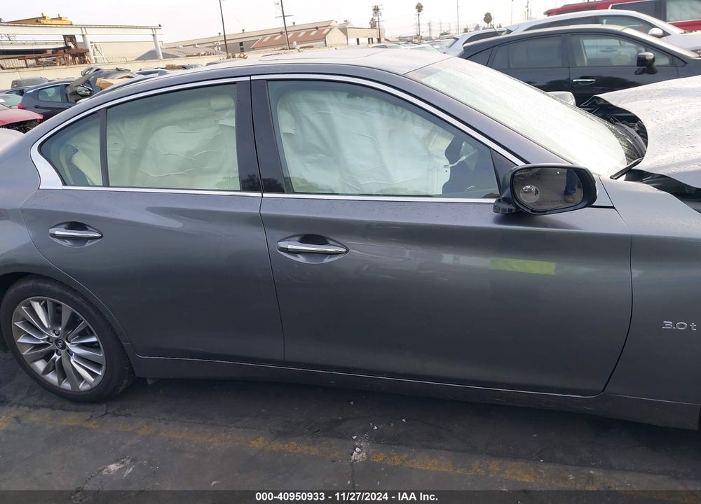 2019 INFINITI Q50 3.0T LUXE VIN: JN1EV7APXKM511841