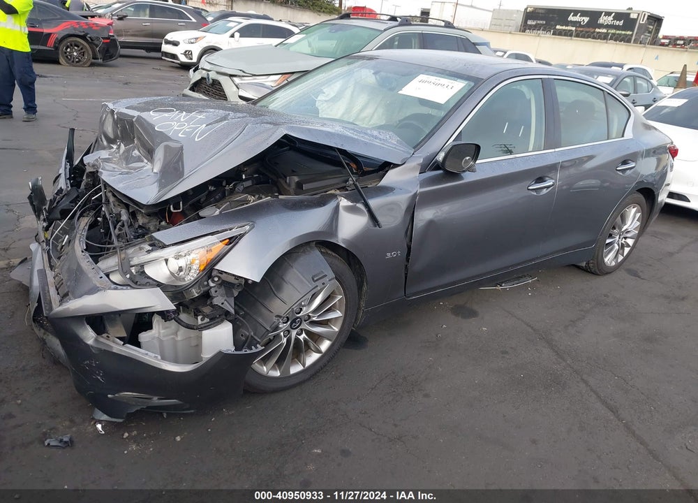 2019 INFINITI Q50 3.0T LUXE VIN: JN1EV7APXKM511841
