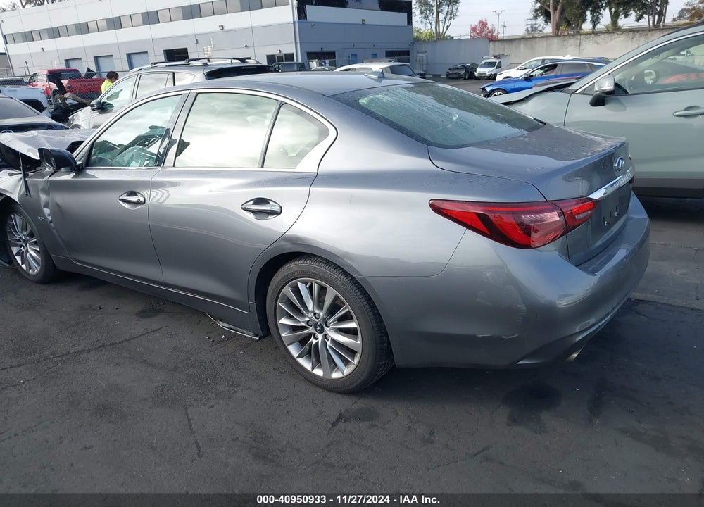 2019 INFINITI Q50 3.0T LUXE VIN: JN1EV7APXKM511841
