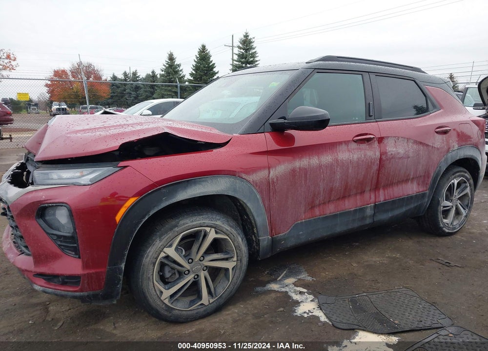 2021 CHEVROLET TRAILBLAZER AWD RS VIN: KL79MUSL0MB020928