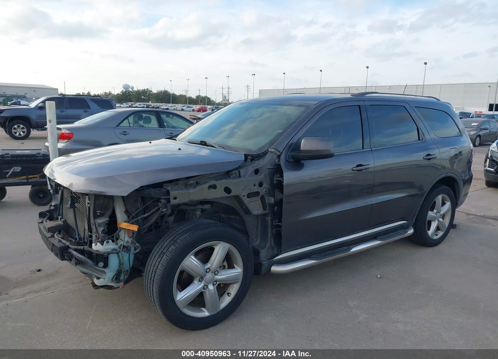 2013 DODGE DURANGO SXT VIN: 1C4RDHAG2DC694099