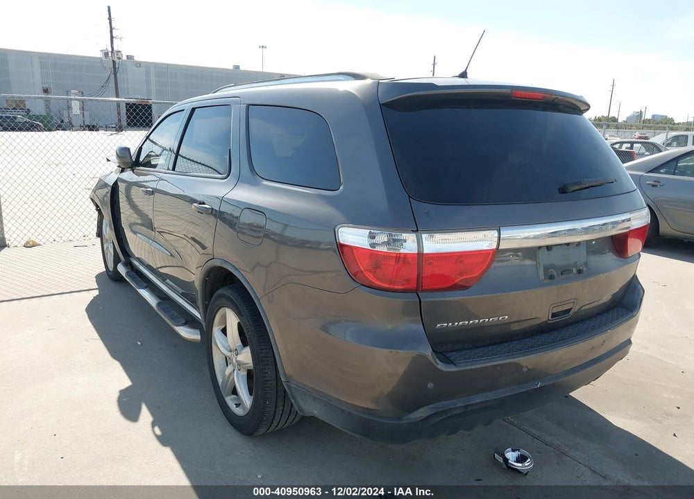 2013 DODGE DURANGO SXT VIN: 1C4RDHAG2DC694099