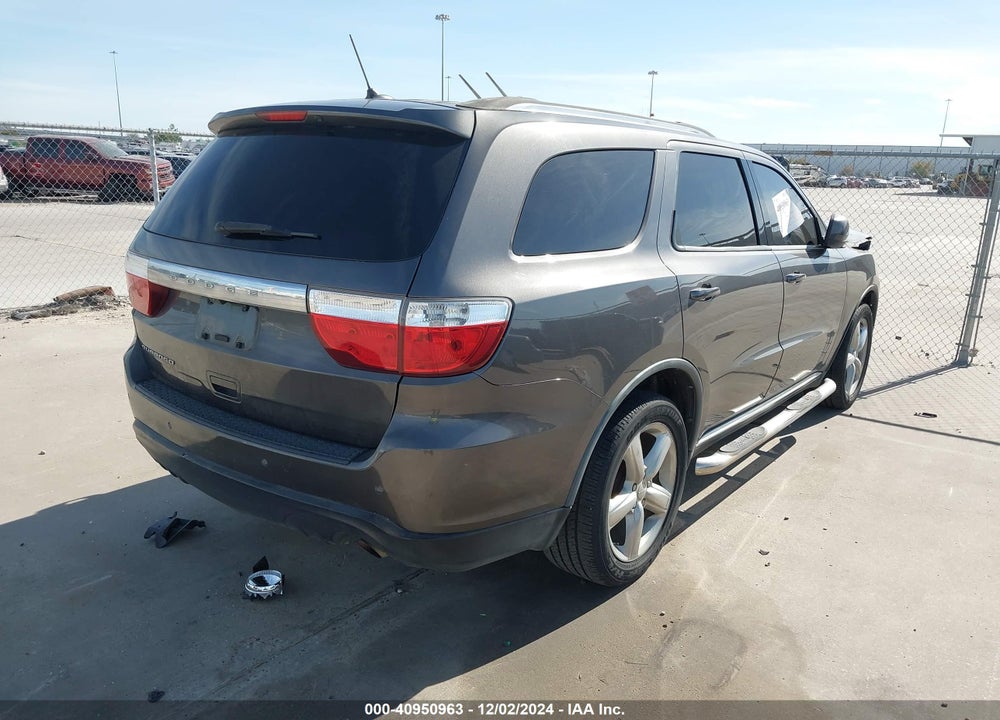 2013 DODGE DURANGO SXT VIN: 1C4RDHAG2DC694099