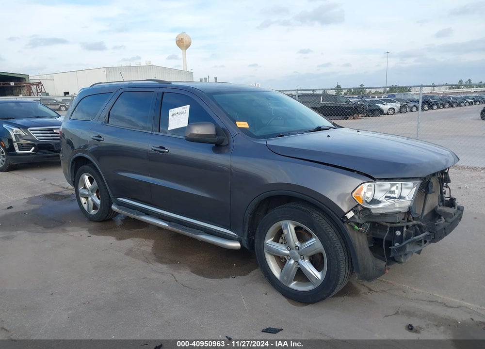 2013 DODGE DURANGO SXT VIN: 1C4RDHAG2DC694099
