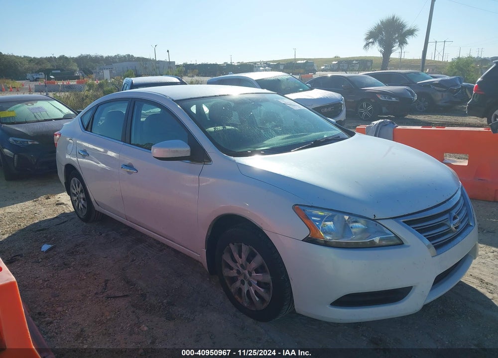 2015 NISSAN SENTRA SV VIN: 3N1AB7AP4FL675285