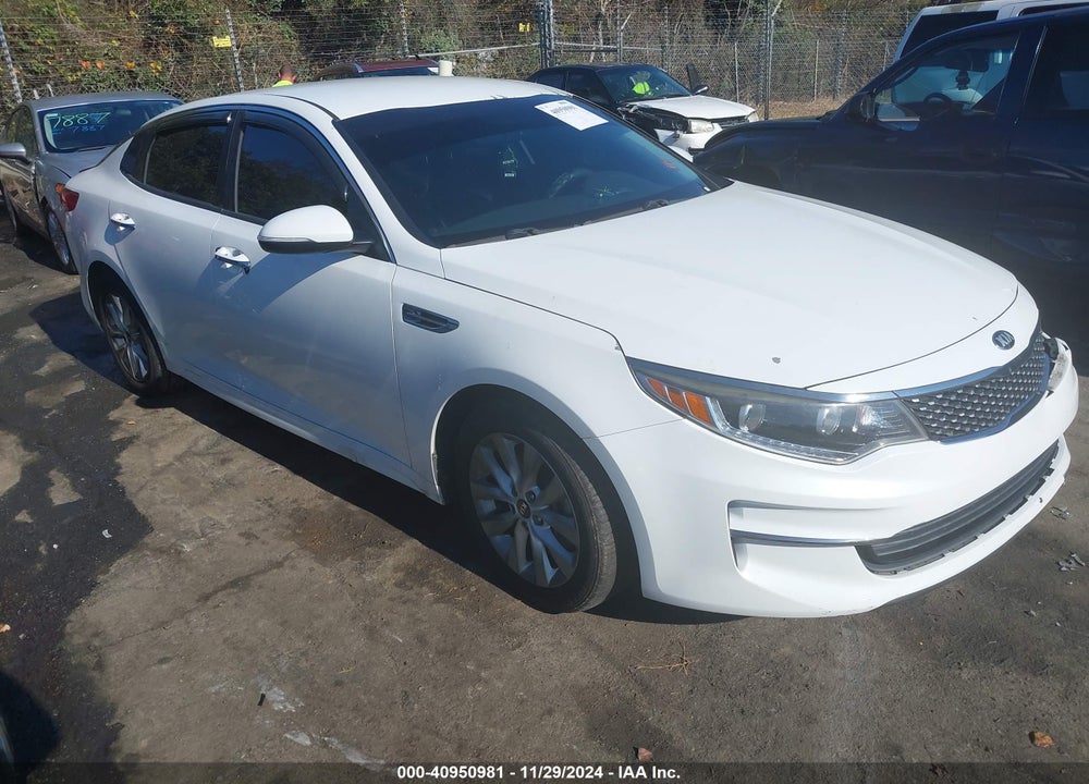 2016 KIA OPTIMA EX VIN: 5XXGU4L36GG040964