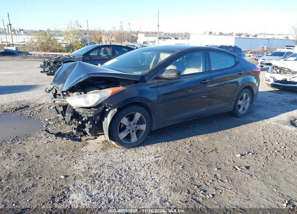 2011 HYUNDAI ELANTRA GLS (ULSAN PLANT) VIN: KMHDH4AE2BU108235