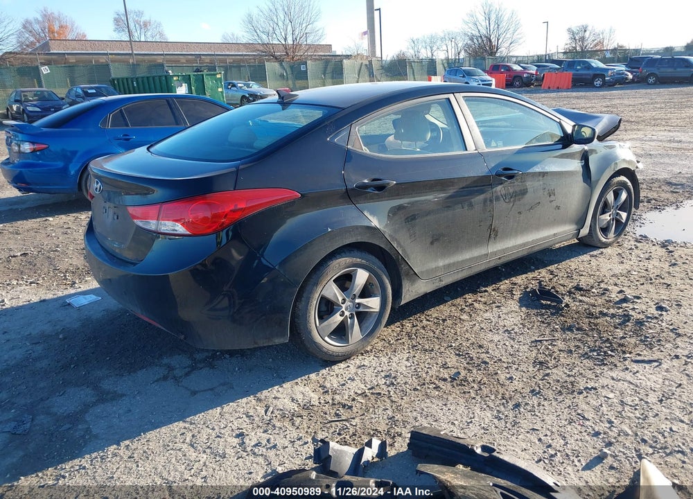 2011 HYUNDAI ELANTRA GLS (ULSAN PLANT) VIN: KMHDH4AE2BU108235