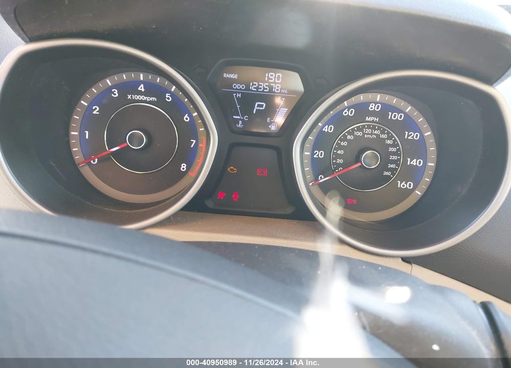 2011 HYUNDAI ELANTRA GLS (ULSAN PLANT) VIN: KMHDH4AE2BU108235