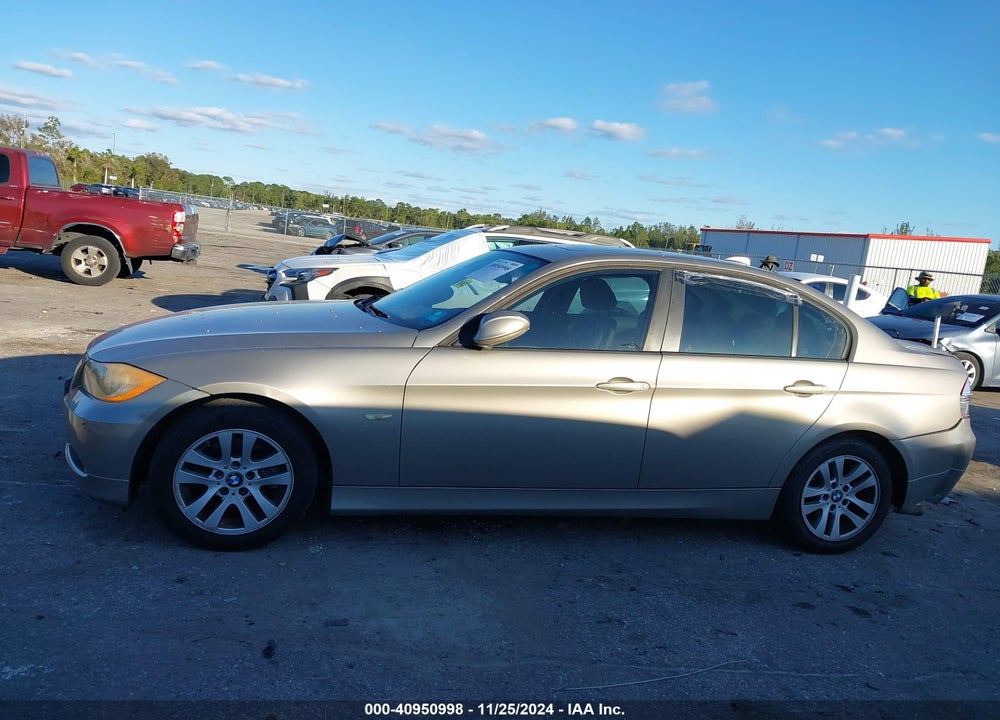 2007 BMW 328I VIN: WBAVA33567KX80352