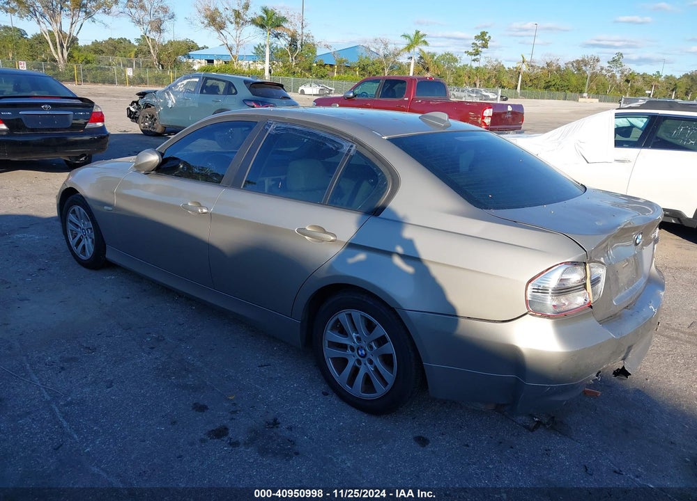 2007 BMW 328I VIN: WBAVA33567KX80352