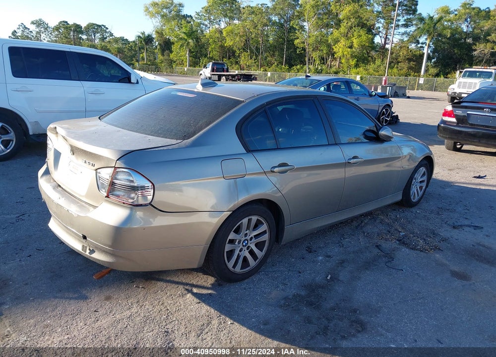 2007 BMW 328I VIN: WBAVA33567KX80352