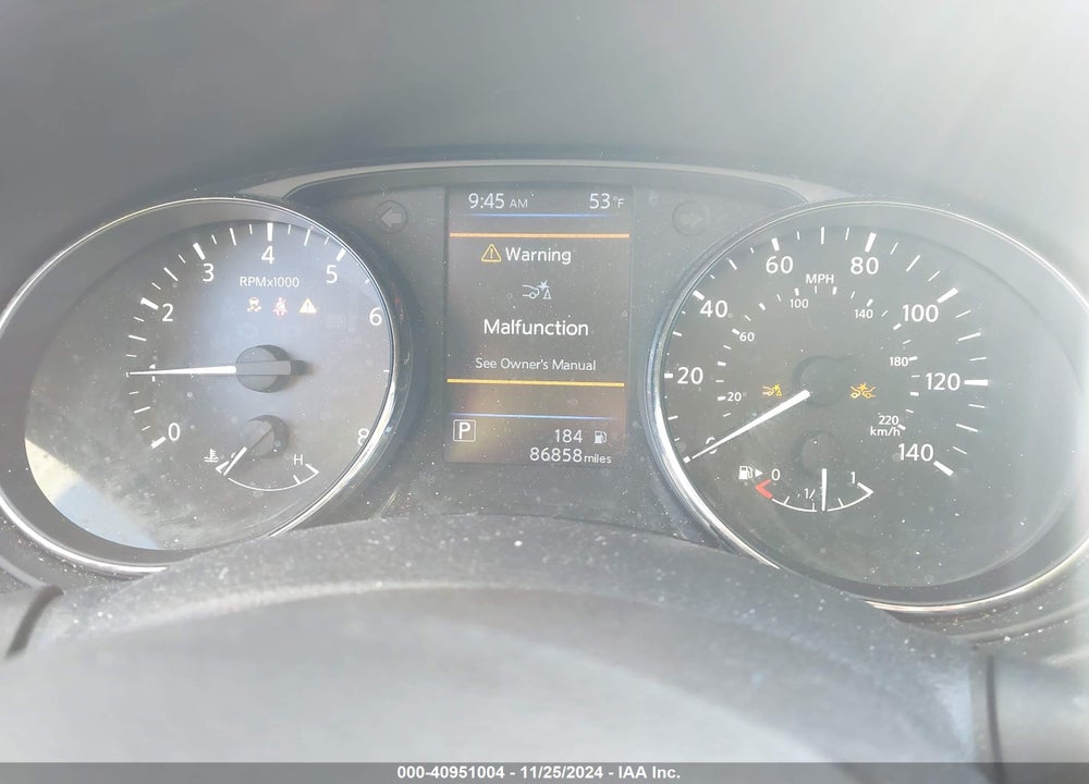 2019 NISSAN ROGUE SV VIN: KNMAT2MV6KP519660
