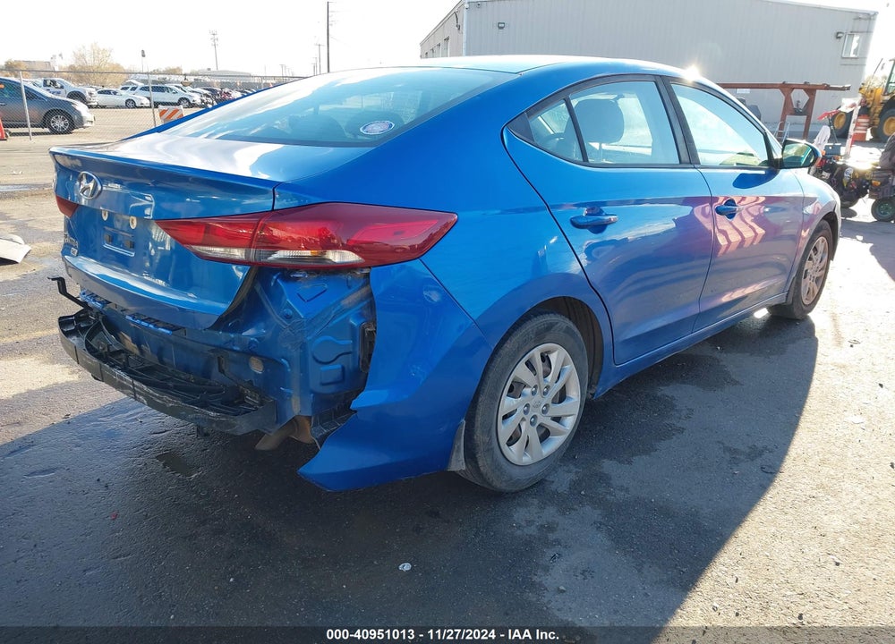 2018 HYUNDAI ELANTRA SE VIN: 5NPD74LF0JH231909