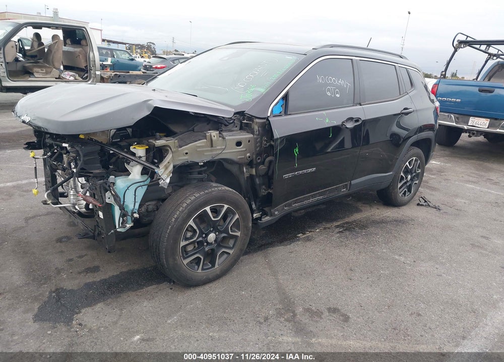 2022 JEEP COMPASS LATITUDE 4X4 VIN: 3C4NJDBB7NT113706