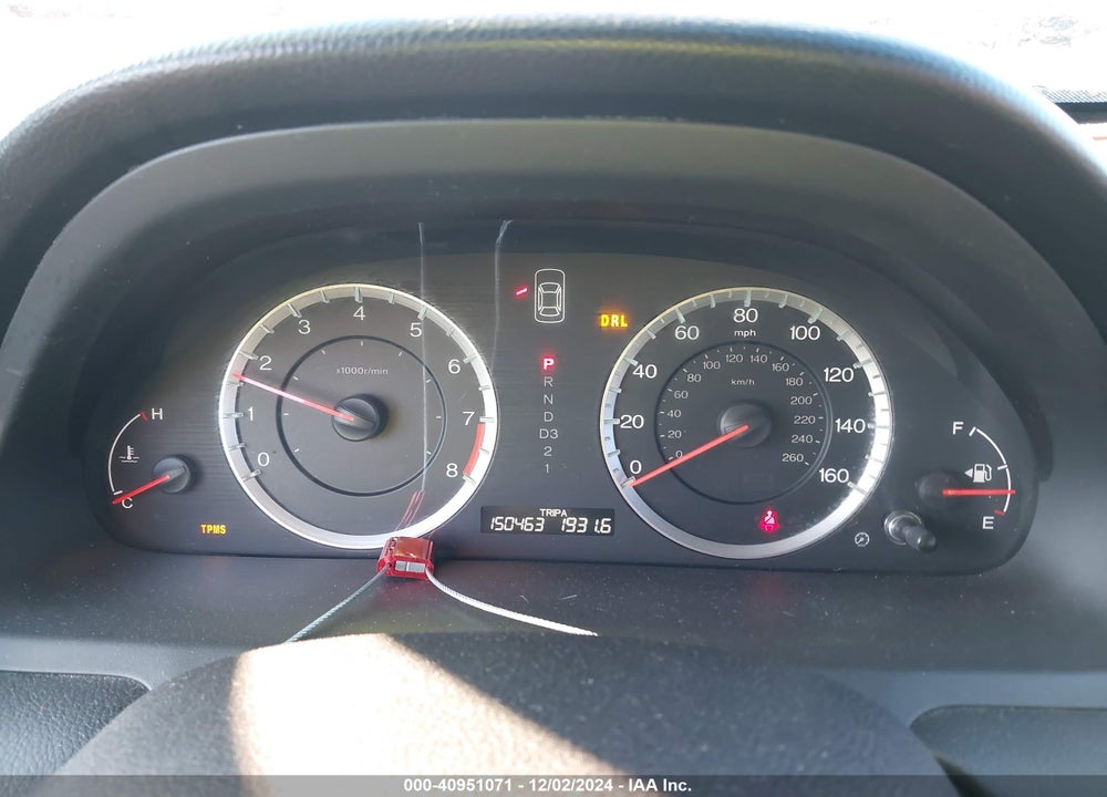 2011 HONDA ACCORD 2.4 EX-L VIN: 1HGCP2F81BA016899