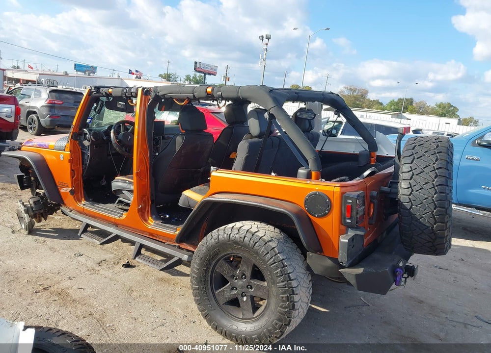 2010 JEEP WRANGLER UNLIMITED SPORT VIN: 1J4BA3H10AL201198