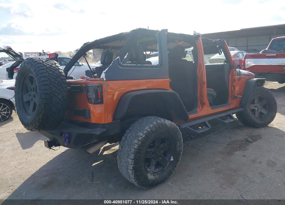 2010 JEEP WRANGLER UNLIMITED SPORT VIN: 1J4BA3H10AL201198