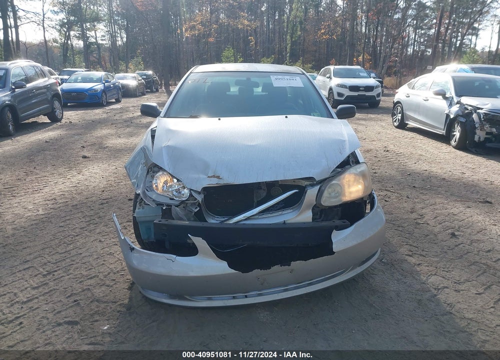 2006 TOYOTA COROLLA VIN: JTDBR32E560082843
