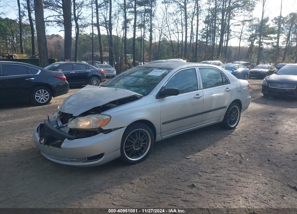 2006 TOYOTA COROLLA VIN: JTDBR32E560082843