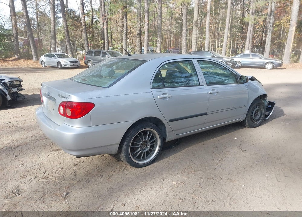 2006 TOYOTA COROLLA VIN: JTDBR32E560082843