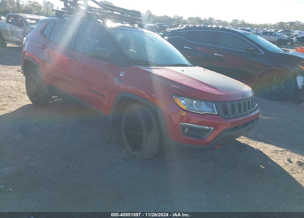 2019 JEEP COMPASS TRAILHAWK 4X4 VIN: 3C4NJDDB6KT650091