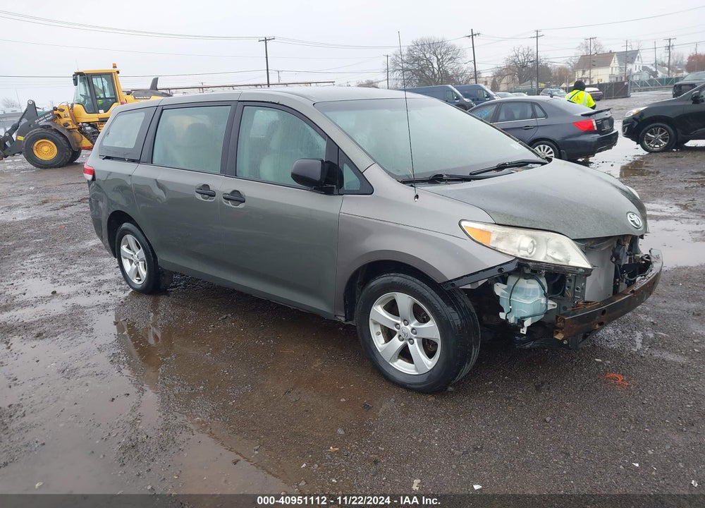 2011 TOYOTA SIENNA BASE V6 VIN: 5TDZK3DC1BS017039