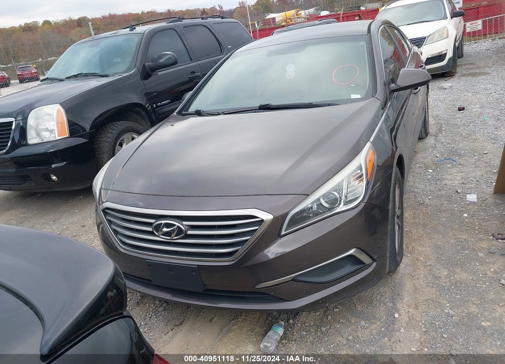 2016 HYUNDAI SONATA SE VIN: 5NPE24AF7GH359546