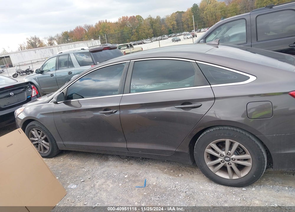 2016 HYUNDAI SONATA SE VIN: 5NPE24AF7GH359546
