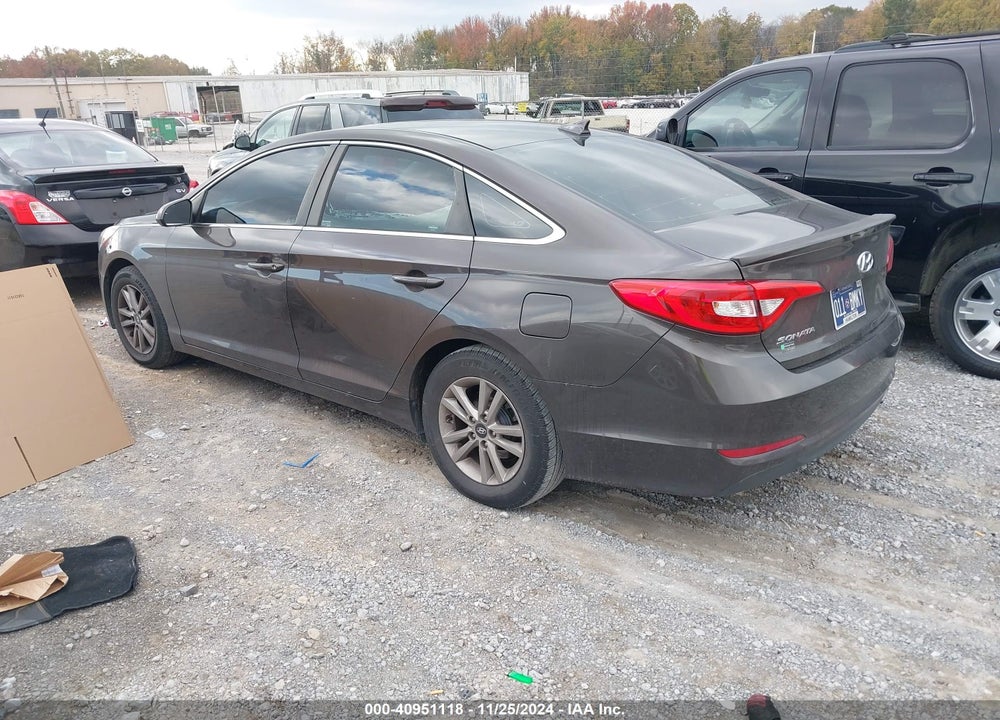 2016 HYUNDAI SONATA SE VIN: 5NPE24AF7GH359546