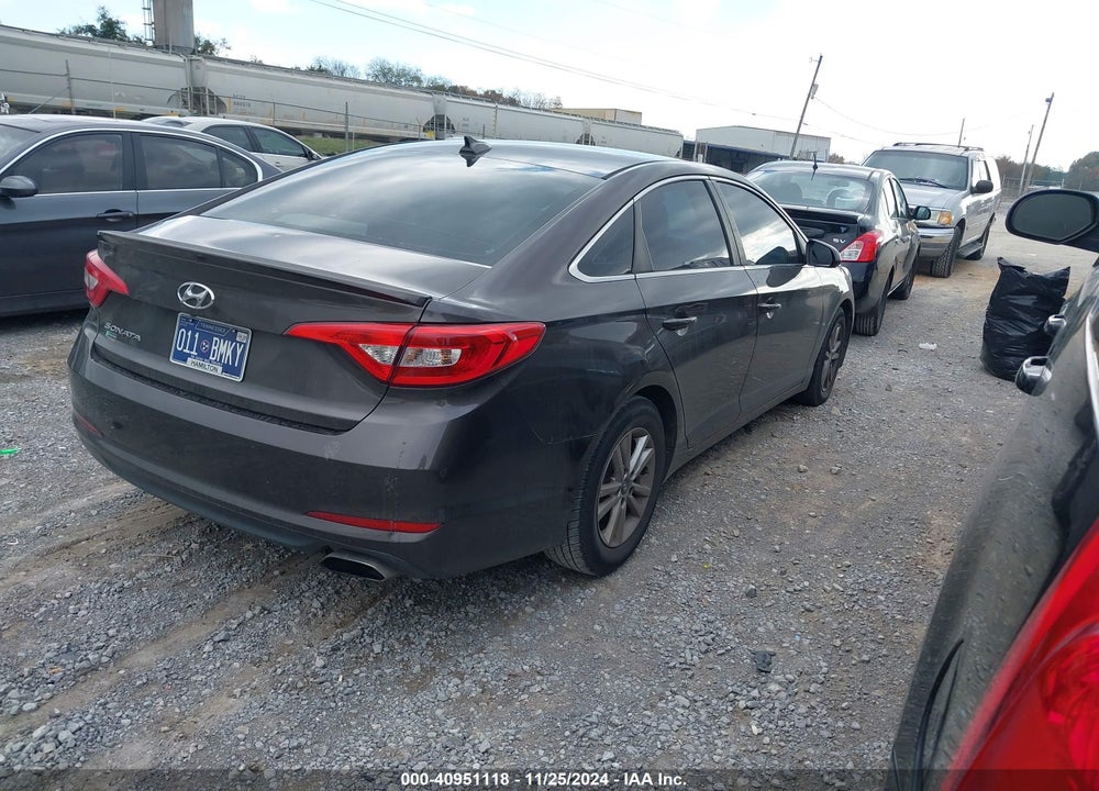 2016 HYUNDAI SONATA SE VIN: 5NPE24AF7GH359546