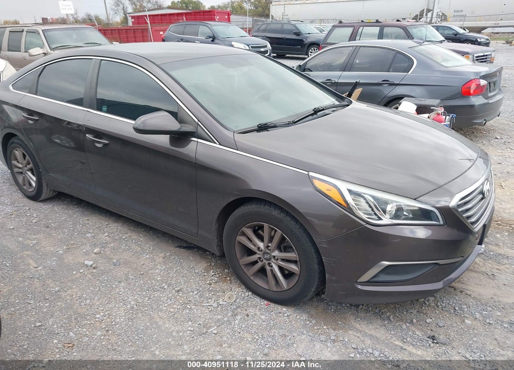 2016 HYUNDAI SONATA SE VIN: 5NPE24AF7GH359546
