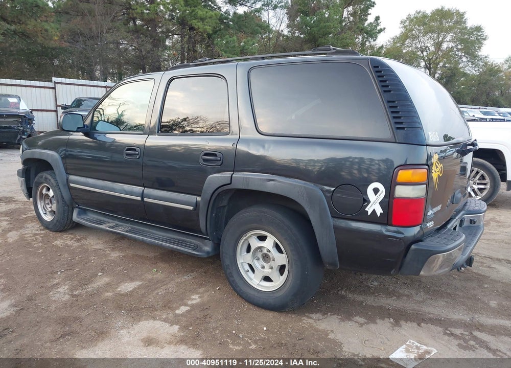 2004 CHEVROLET TAHOE LS VIN: 1GNEC13Z84R128072