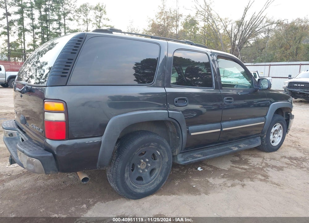 2004 CHEVROLET TAHOE LS VIN: 1GNEC13Z84R128072