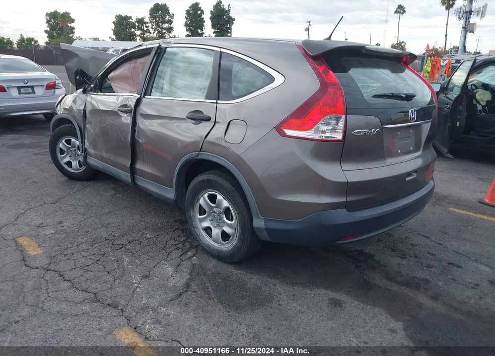 2012 HONDA CR-V LX VIN: 5J6RM3H33CL042204