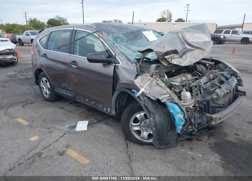 2012 HONDA CR-V LX VIN: 5J6RM3H33CL042204