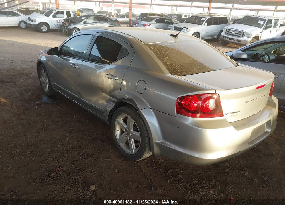 2013 DODGE AVENGER SE VIN: 1C3CDZABXDN663935