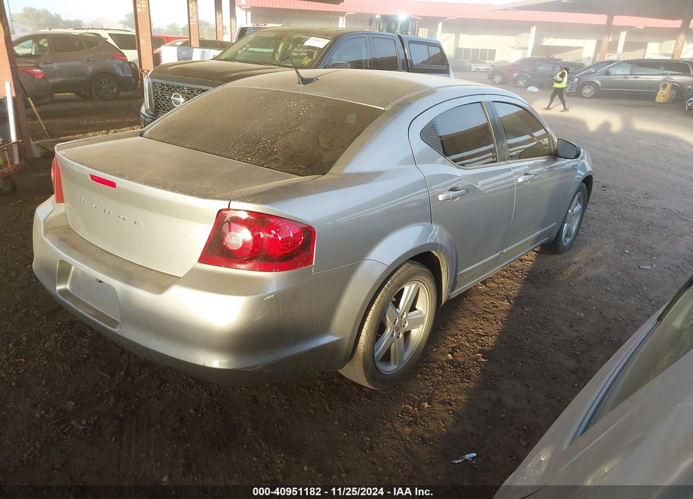 2013 DODGE AVENGER SE VIN: 1C3CDZABXDN663935
