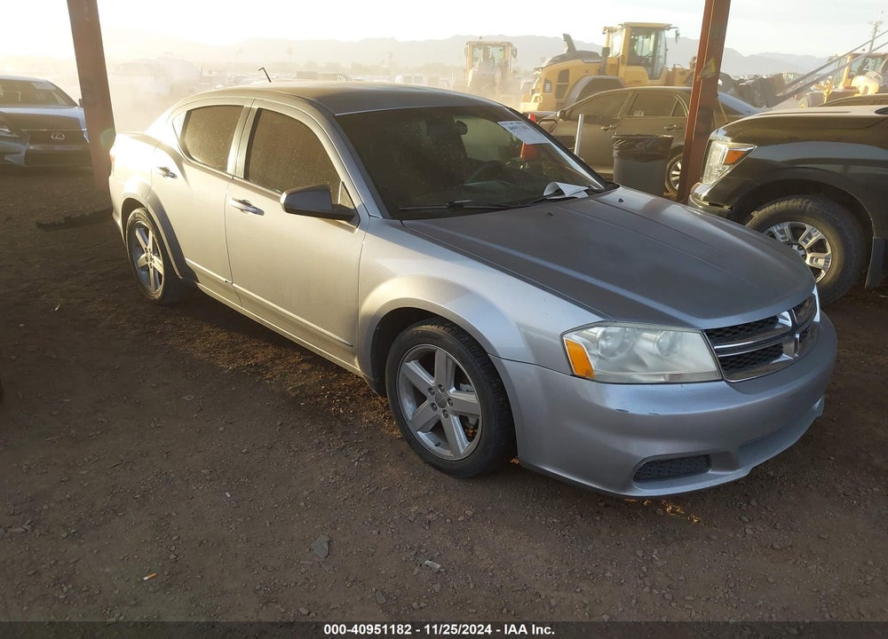 2013 DODGE AVENGER SE VIN: 1C3CDZABXDN663935